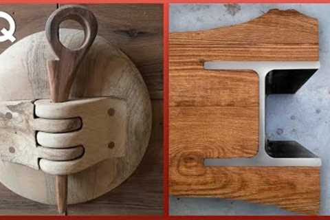 Amazing Woodworking Techniques &amp; Wood Joint Tips | Genius Wooden Connections