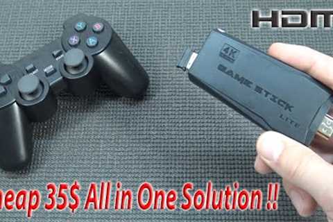 Game Stick Lite 4k - 35$ Plug 'n Play HDMI Console Solution !