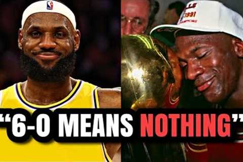 LeBron James ONLY CARES ABOUT STATS