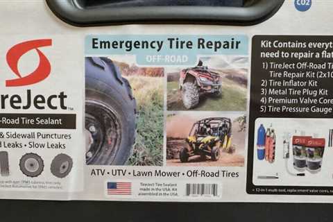 TireJect's Tire Repair Kit could save you from an unexpected roadside emergency