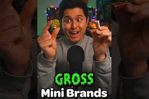 Unboxing GROSS Mini Brands 2! 🤮 | #ASMR