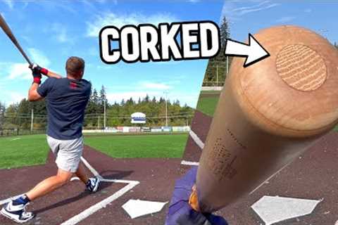 CORKING A BASEBALL BAT (the right way)