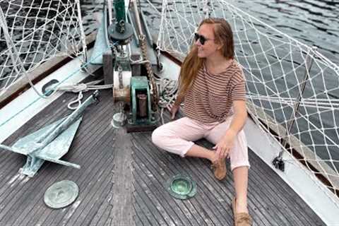 SHOPPING for Local SAILBOATS and WE FOUND ONE WE LOVE! 1991 Norstar Anastasia double ender boat