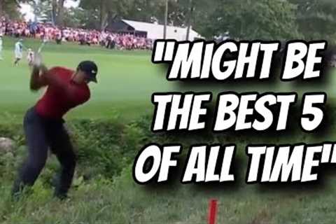 Tiger Somehow Making Pars Look Fun