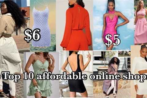 Best places to shop online for trendy clothes| Affordable online stores | Cheap clothing stores