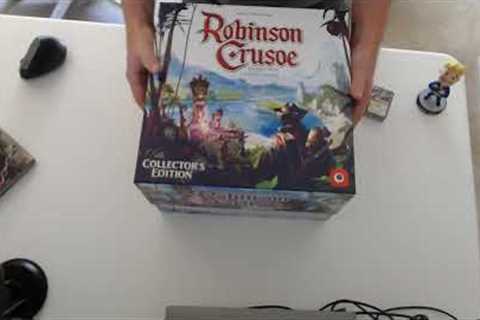Robinson Crusoe - Collector's Edition - Gamefound Unboxing