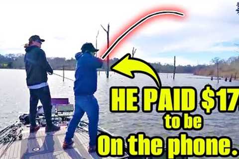 THIS GUY Paid $17,000 to Fish 1 DAY with Me...