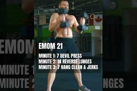 Dumbbell Only Workout #shorts #crossfit #wod #workout #fitness #dumbbell