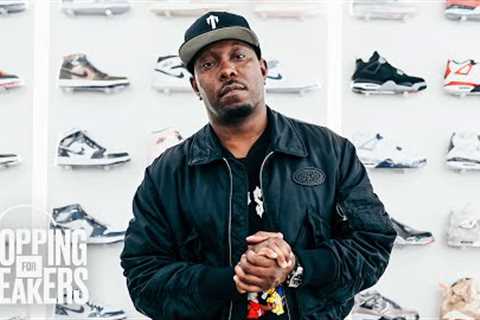 Dizzee Rascal Goes Shopping for Sneakers at Kick Game