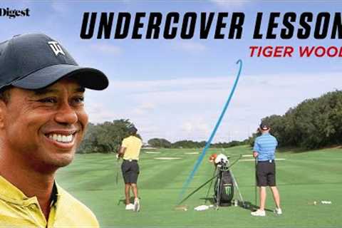 Inside a Tiger Woods Range Session | Undercover Lessons | Golf Digest