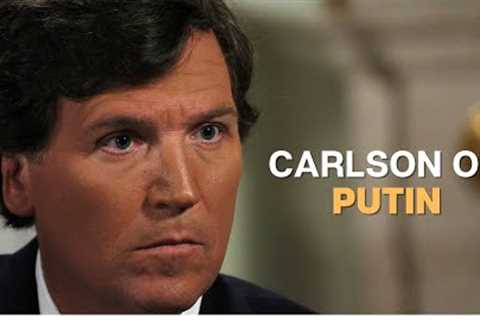 Tucker Carlson on US-Russia After Putin Interview | Ukraine War | World Government Summit