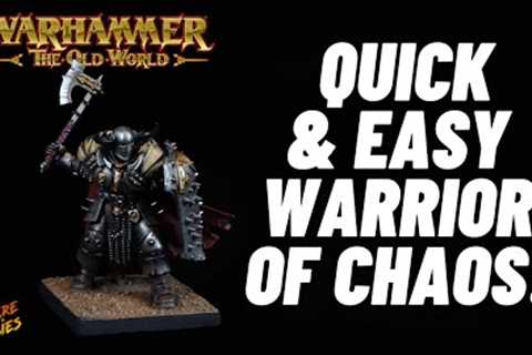 Old World Diaries: Warriors of Chaos-Speed Paint Version!  #theoldworld