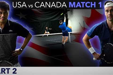 USA vs CANADA - NTRP 5.0 Match Play (Match 1 Part 2)