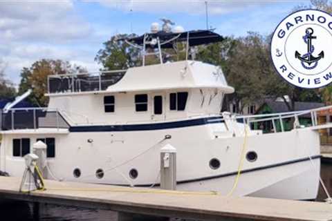 $749,000 - (2004) Great Harbour GH47 Liveaboard Trawler Yacht For Sale