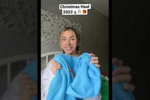 My Christmas haul 2022! #shorts #christmas #haul #unboxing #gift #gifts