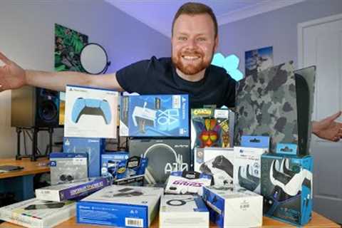 The Most INSANE PS5 Accessories Haul You'll EVER See!