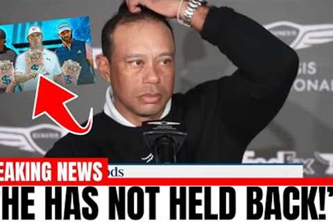 Tiger Woods gives VERY FIRM message to LIV GOLF over PIF deal