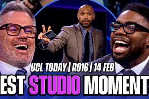 The BEST moments from UCL Today! | Richards, Henry, Abdo &amp; Carragher | RO16, 14th Feb