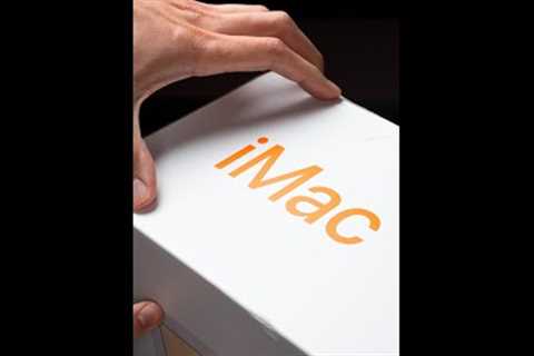 Apple iMac 2021 ASMR Unboxing #Shorts