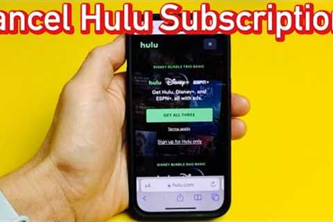 How to Cancel or Pause Hulu Subscription