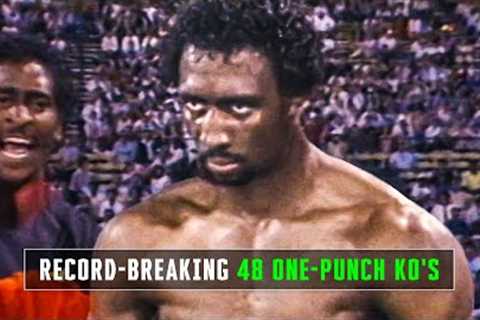 Fighters Lost to Him Before the Fight! The Deadliest Knockout Beast of the 80s - Thomas Hearns