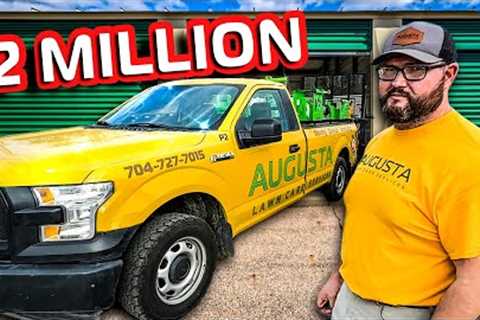 How to Run a $350K Lawn Care Business Out of a STORAGE UNIT