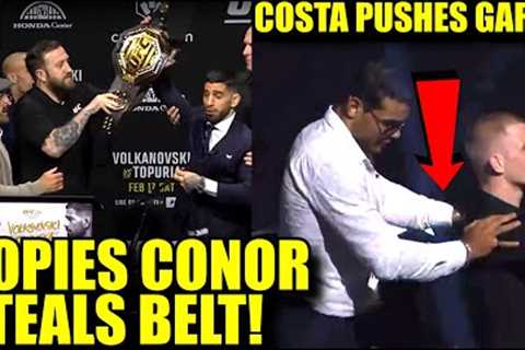 MMA Community react to the SUPER ENTERTAINING UFC 298 Press Conference,Volk vs Ilia,Costa,Ian Garry