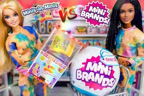 Mini Brands VS Sugar Buzz | Toy Mini Brands versus Super Impulse Micro Figures