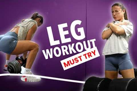 MY NEW LEG DAY WORKOUT | Krissy Cela