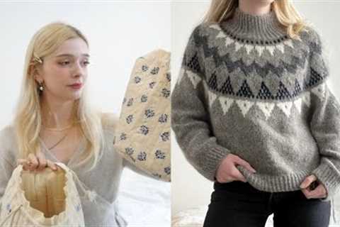 florence's knitting podcast 26: the one where I knitted the same mitten three times