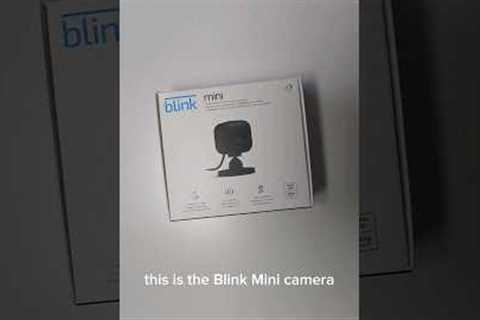 Blink mini camera #technology #tech #gadgets #security #camera #amazon #safe #home #review