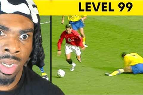 American Reacts to Cristiano Ronaldo Skills Level 1 to Level 100