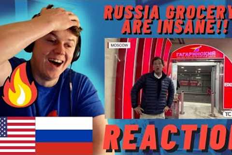 Tucker Carlson Grocery Shopping In RUSSIA - IRISH REACTION