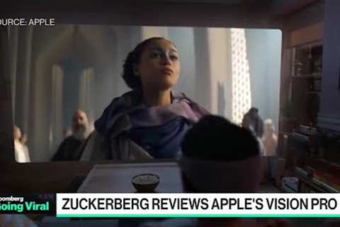 Meta's Zuckerberg Takes Aim at Apple's Vision Pro