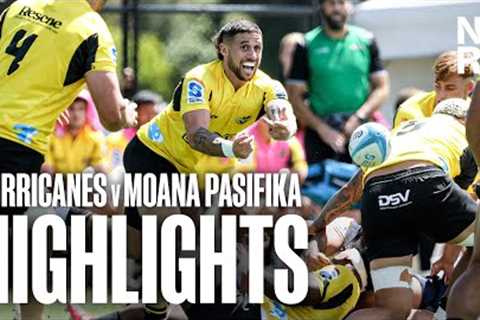 HIGHLIGHTS | Hurricanes v Moana Pasifika | Super Rugby Pacific Pre-Season