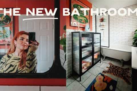 Bathroom Makeover - The New Bathroom Tour &amp; Haul