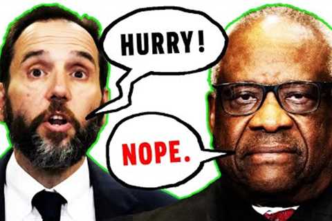Jack Smith Is SWEATY And In A Hurry For SCOTUS To Hit Trump