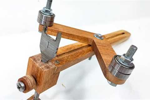 THE EFFICIENCY of this device is incredible | GENIUS Trick for High Quality Woodworking