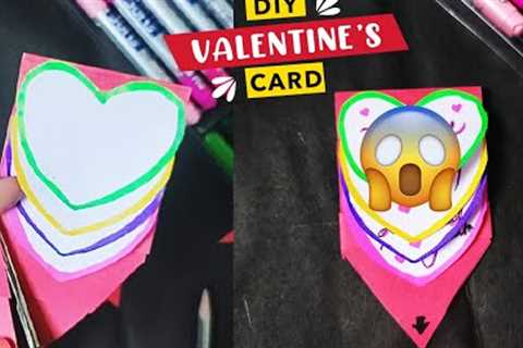 DIY❤️Valentine's card for Boyfriend/Girlfriend |DIY Valentine's Day Gift Ideas |Valentine's Day Card