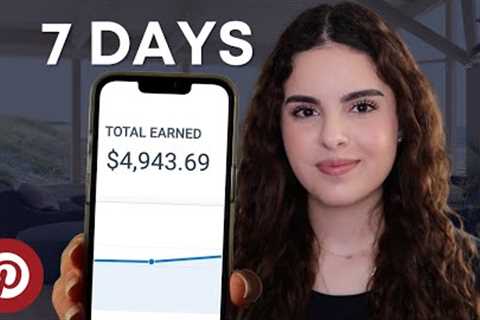 Pinterest Affiliate Marketing Tutorial - How I Make $4,943 Per Week