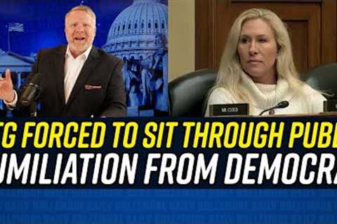 Marjorie Taylor Greene FORCED TO SIT &amp; WATCH as She's Roasted in Front of Witnesses!