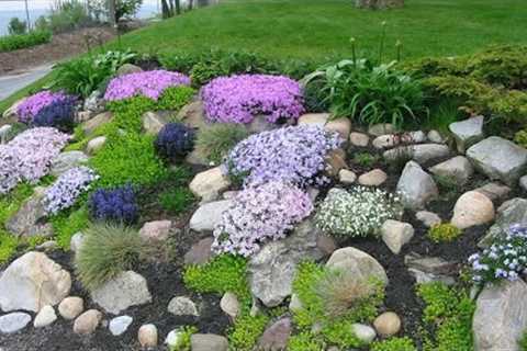 TOP! 100+ ROCKS GARDEN DESIGN IDEAS | TIPS TO TRANSFORM BACKYARD LANDSCAPE INTO SERENE OASIS GARDEN