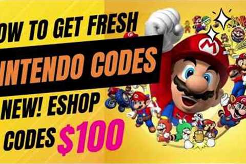 Free Eshop Codes 🎗 Free Nintendo Gift Card Codes 🎗 Free Nintendo Switch Games &amp; Eshop Codes..