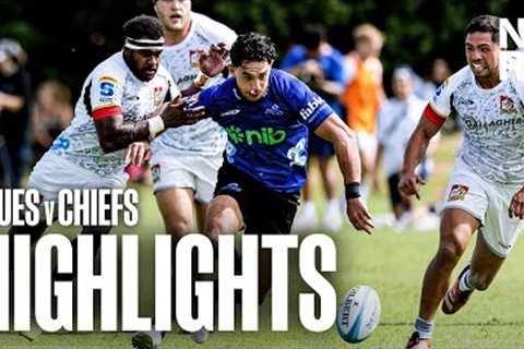 HIGHLIGHTS | Blues v Chiefs | Super Rugby Pacific Pre-Season