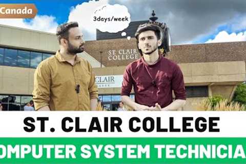 Computer System Technician Networking Course at St. Clair College🇨🇦 | Windsor #windsor #canada