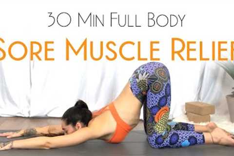 Yoga For Sore Muscles ( Full Body Stretch &amp; Release )