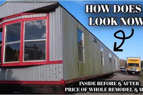 3 Years Later| Remodeling our 1970 Mobile Home Remodel | Pricing and MORE | DEBT FREE