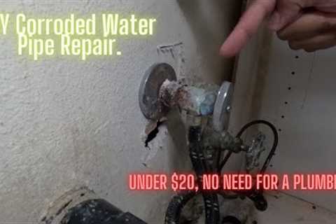 DIY Corroded Water Pipe Repair