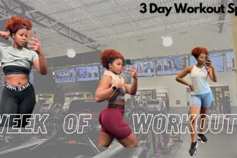 WEEK OF WORKOUTS | My Gym Workout Routine | 3 Day Workout Split