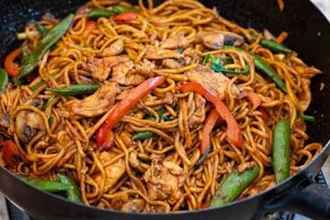 BETTER THAN TAKEOUT - Easy Chicken Lo Mein Recipe